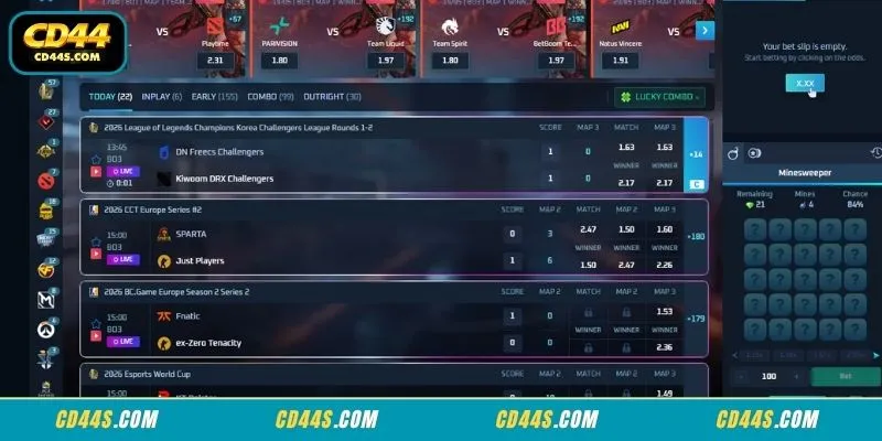 Accessing structural TF Gaming real time tournament dashboards