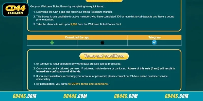 Accessing the promotional portal to trigger your Download App FREE 9999 BDT reward
