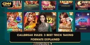 Callbreak Rules: 3 Best Trick Taking Formats Explained