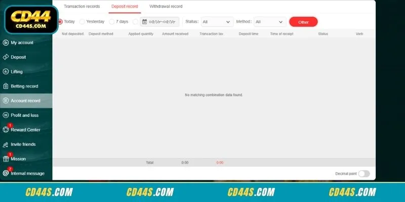 Interactive player overview dashboard for managing historical payment verifications